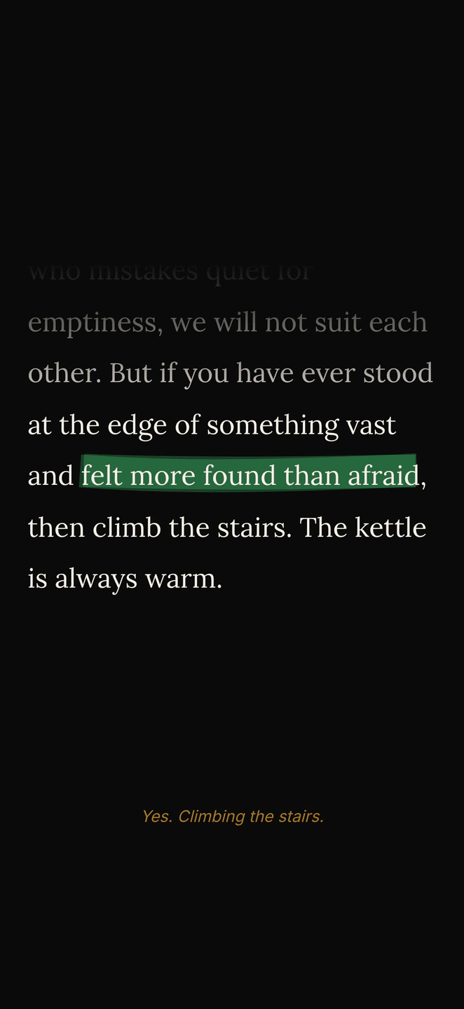 The match moment that reads your manuscript