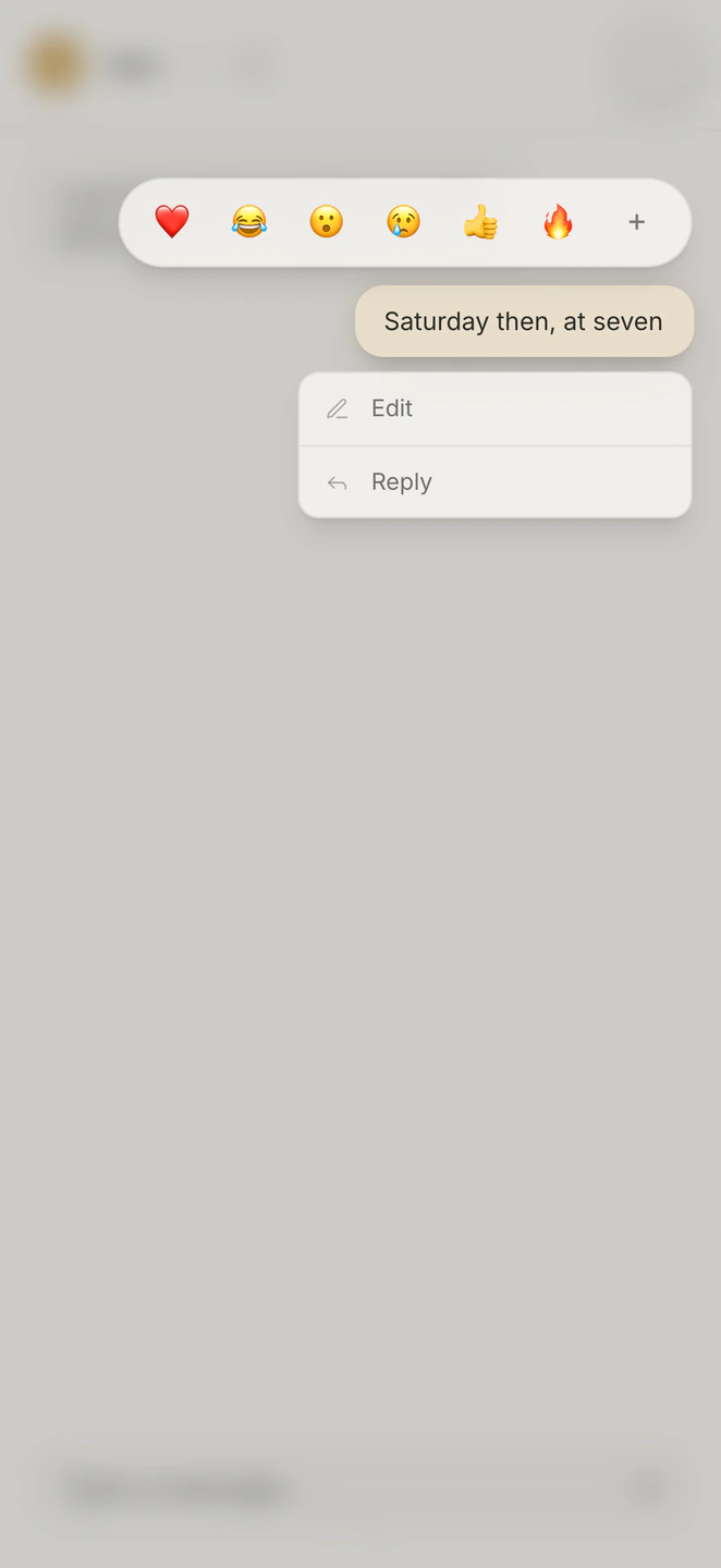 Fix a message you already sent