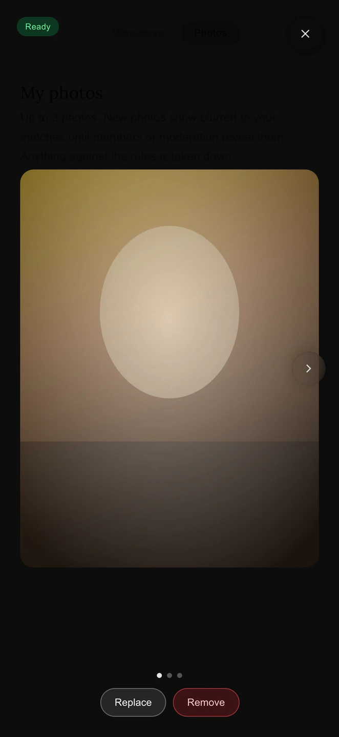 Your photos, full screen