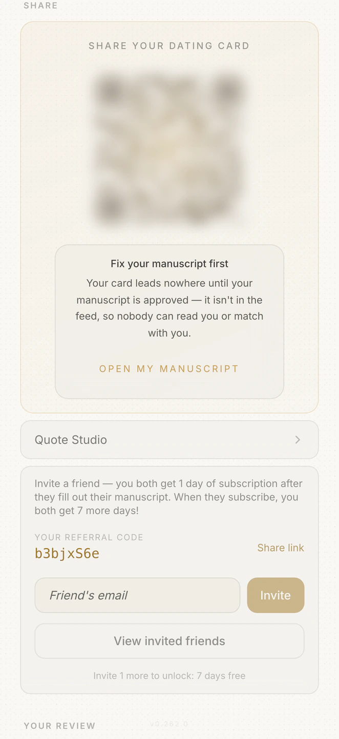 Quote Studio moved to your profile